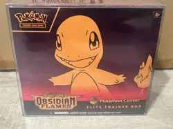 Obsidian Flames Pokemon Center Elite Trainer Box ETB Case Included Pls read - Image 1