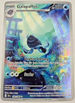 Galapaflos [PoKeMon | Schwarze Blitze 106/086 | NM | Illustration Rare] Deutsch - Image 1