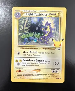 Pokemon Light Toxtricity Sword & Shield Promo SWSH137🔥 - Image 1