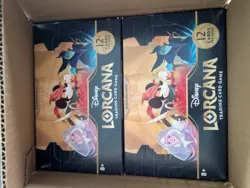 DISNEY LORCANA THE FIRST CHAPTER SET 1 BOOSTER BOX CASE (4 Boxes) - Image 1