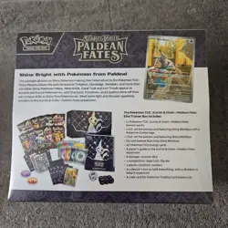 Pokemon TCG Scarlet & Violet Paldean Fates Elite Trainer Box ETB Factory Sealed - Image 2