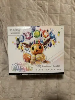 Prismatic Evolutions Pokemon Center Elite Trainer Box (ETB) - New/Factory Sealed - Image 1