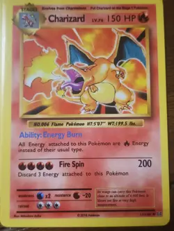 2016 Pokemon XY Evolutions Charizard 11/108 Non-Holo Theme Deck EX-NM/Mint - Image 1