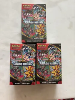 Pokemon Chaos Rising Booster Bundles - Image 1
