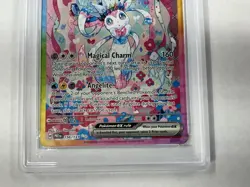 2025 POKEMON PRE EN-PRISMATIC EVOLUTIONS #156 SYLVEON EX PSA 10 - Image 2