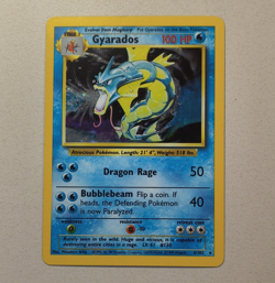 Pokemon Gyarados 6/102 Base Set Holo Rare Unlimited 100 HP English 1999 - Image 1
