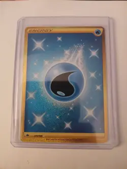 Pokemon TCG Water Energy 231/198 Chilling Reign Secret Rare - Image 1