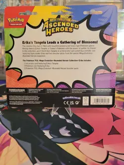 Pokemon TCG: Mega Evolution Ascended Heroes 2-Pack Collection - Erika's Tangela - Image 2