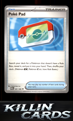 Poke Pad - 081/088 081/088 Pokemon Uncommon ME03: Perfect Order Card LP - Image 1