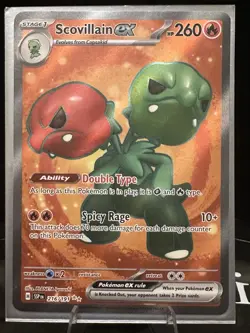 Pokemon ex Holo Card Lot (3) – Flapple, Clawitzer, Scovillain – SSP English - Image 3