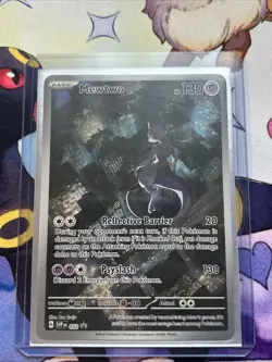 Pokemon Mewtwo 052 Promo Card Scarlet & Violet TCG Near Mint Condition - Image 1