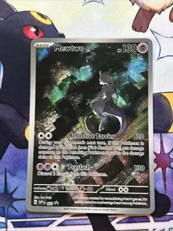 Pokemon Mewtwo 052 Promo Card Scarlet & Violet TCG Near Mint Condition - Image 3