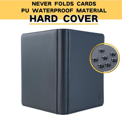 1000 Card Binder, 16 Pocket Collection Folder, Ringless Trading Album with Zippe - Image 4