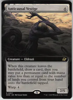 MTG TCG Anticausal Vestige (Extended Art) R Edge of Eternities 317 - Image 1