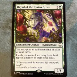 Dryad of the Ilysian Grove - MTG - Modern Horizons 3 Commander - NM - Image 1