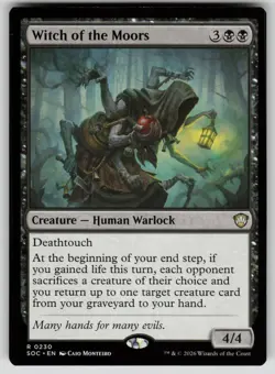 Witch of the Moors Rare Commander: Secrets of Strixhaven 230 MTG Near Mint 2026 - Image 1