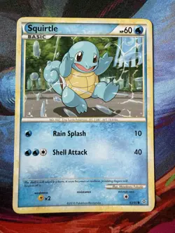 Squirtle 63/95 - Heart Gold Soul Silver - Common - Light Played - Pokemon Card - Image 3