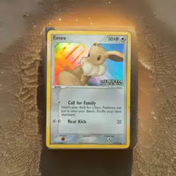 Pokemon Vintage eevee Holo stamped ex delta species 69/113 ENGLISH LP clean - Image 1