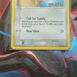 Pokemon Vintage eevee Holo stamped ex delta species 69/113 ENGLISH LP clean - Image 4
