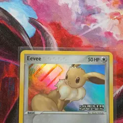 Pokemon Vintage eevee Holo stamped ex delta species 69/113 ENGLISH LP clean - Image 5