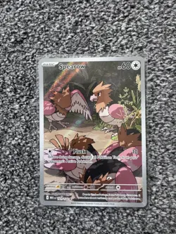 Pokemon - Spearow - 151/132 - ME01: Mega Evolution - Holo - Illustration Rare NM - Image 1