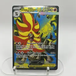 Pokemon Mega Pyroar ex 99/86 Full Art Double Ultra Rare Chaos Rising ME04 NM - Image 2