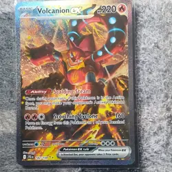 The Pokemon Company Volcanion ex Sv09 182/159 Special Illus Rare Holo 220 HP EN - Image 1