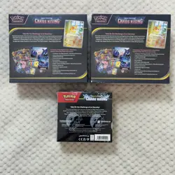 2x Pokemon Center Chaos Rising Elite Trainer Box & Booster Box 36x PACKS NEW - Image 2