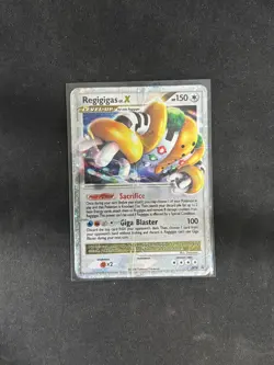 Regigigas Lv. X DP30 PROMO 2008 HP Pokemon TCG - Image 1
