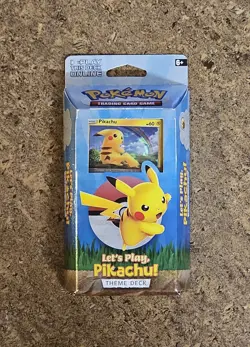 Factory Sealed Pokemon Let’s Play Pikachu Theme Deck Box - Image 1