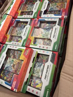 Pokemon First Partner Illustration Collection Series 1 Brand New & Sealed x10 - Image 2