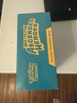 Pokemon TCG Ascended Hero’s Etb Factory Sealed Box New - Image 5