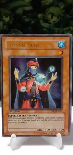 Crystal Seer ULTRA RARE 1st Ed LP TAEV-EN031 - Image 1