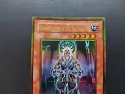 Yugioh - Grandmaster of the Six Samurai GLD1-EN026 Gold Rare - Image 2