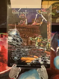 MTG, TMNT, Borderless, Source Material PZA lot of 13 total tmnt cards - Image 2