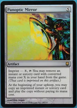 Panoptic Mirror FOIL Darksteel PLD Artifact Rare MTG CARD (ID# 516528) ABUGames - Image 1