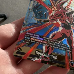 Bandai Dragon Ball Super Card Game Syn Shenron Foil Super Combo FB07-026 - Image 4