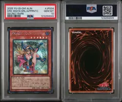 2025 YU-GI-OH! JPN SECRET RARE DARK MAGICIAN GIRL MAGICIAN'S APPRENTICE PSA 10 - Image 3