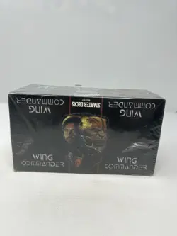 1995 Wing Commander Starter Decks Display Box w/12 Sealed Decks (720 cards) - Image 1