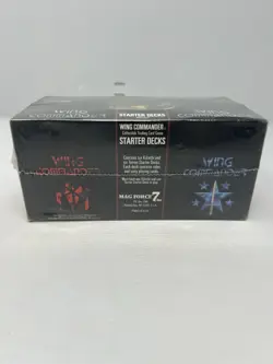 1995 Wing Commander Starter Decks Display Box w/12 Sealed Decks (720 cards) - Image 4