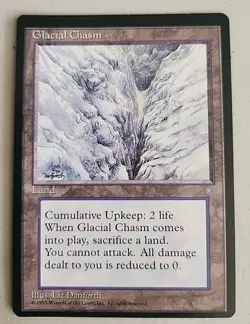 Glacial Chasm Ice Age Regular NM Near Mint MTG - Image 1