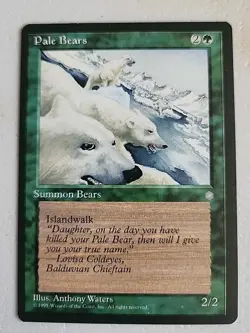 Pale Bears Ice Age Regular NM Near Mint MTG - Image 1