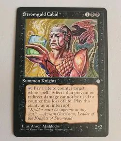 Stromgald Cabal Ice Age Regular NM Near Mint MTG - Image 1