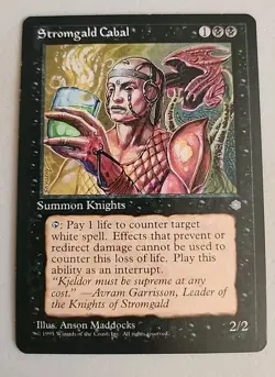 Stromgald Cabal Ice Age Regular NM Near Mint MTG - Image 1