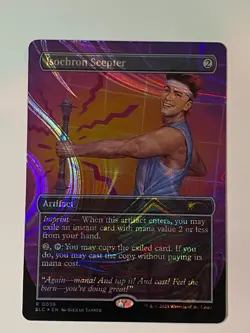 NEAR MINT/Isochron Scepter/Halo Foil/Secret Lair Encyclopedia of Magic MTG/0036 - Image 1