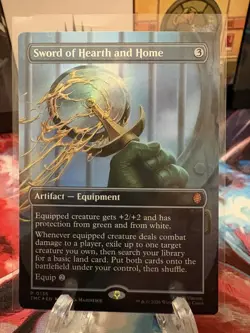 4 TMNT MTG Promo's-Dark Ritual, Supreme Verdict, Sword Of H&H, Waste Not🔥 - Image 3