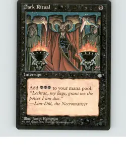 Dark Ritual 8 Common Ice Age Lightly played b1-220 MTG - Image 1