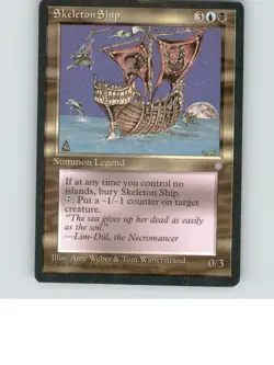 Skeleton Ship 379 Rare Ice Age Lightly played b1-196 MTG - Image 1