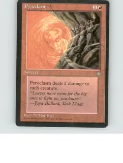 Pyroclasm 214 Uncommon Ice Age Lightly played b1-213 MTG - Image 1