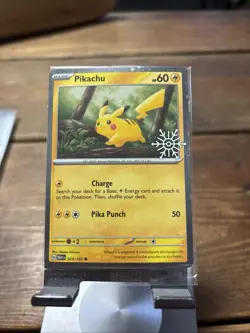 Pikachu 25/165 (Holiday Calendar) Sealed NM | Pokemon Scarlet & Violet 151 - Image 1